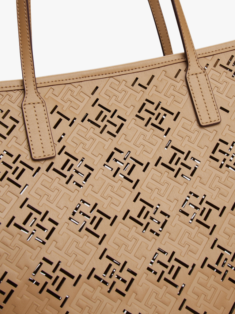 Khaki City TH Monogram Tote Bag  Women
