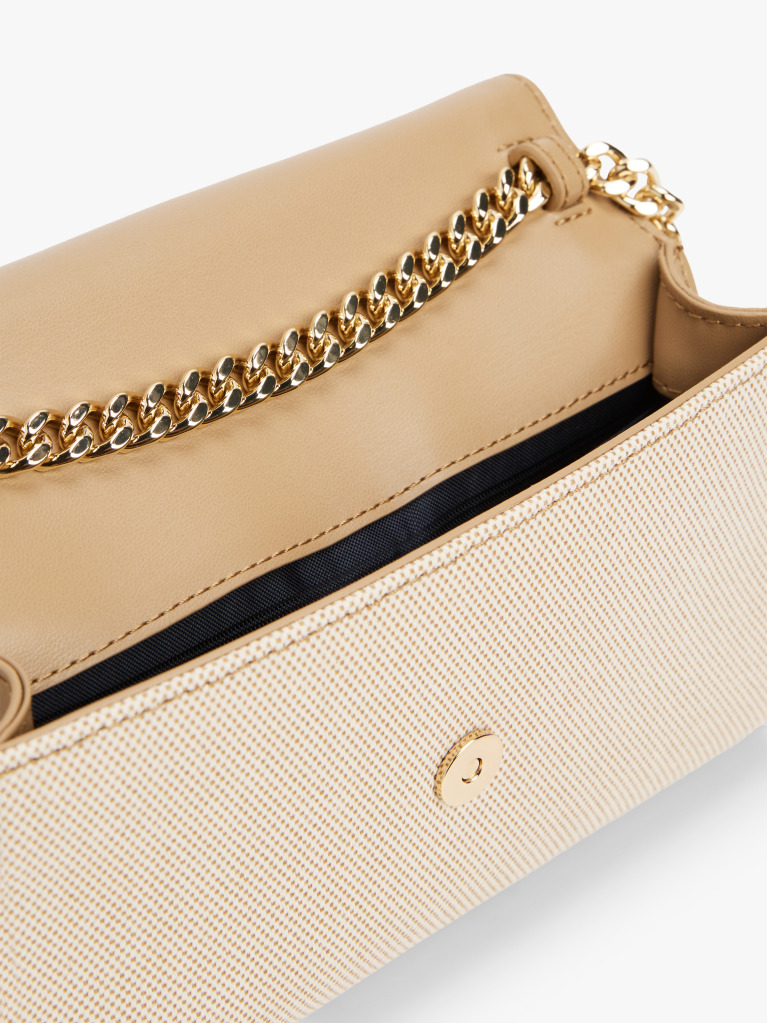 Bej Geanta Crossbody Din Panza Heritage  Femei
