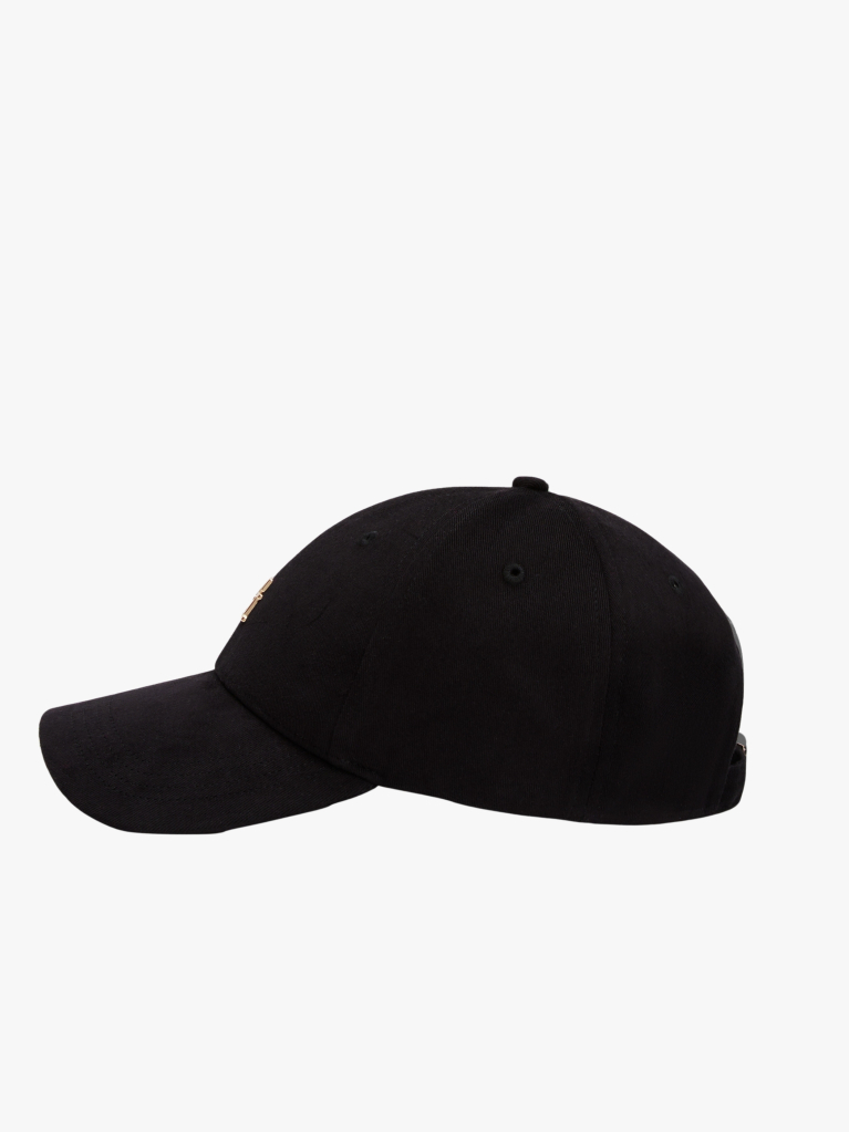 Black Chic TH Monogram Baseball Cap  Women