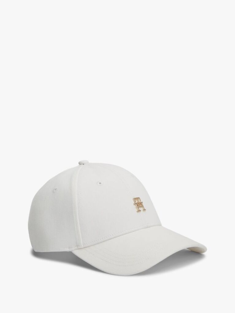 Alb Sapca Baseball Chic Cu Monograma TH  Femei
