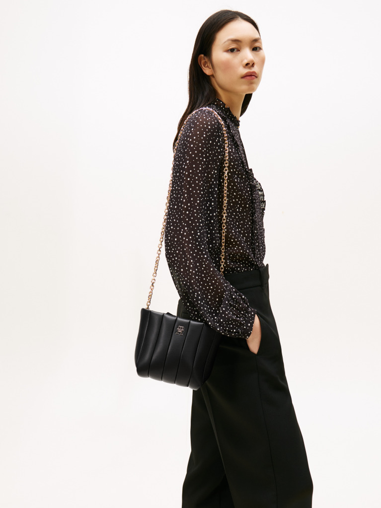 Negru TH Geanta Grace Mini Crossover  Femei