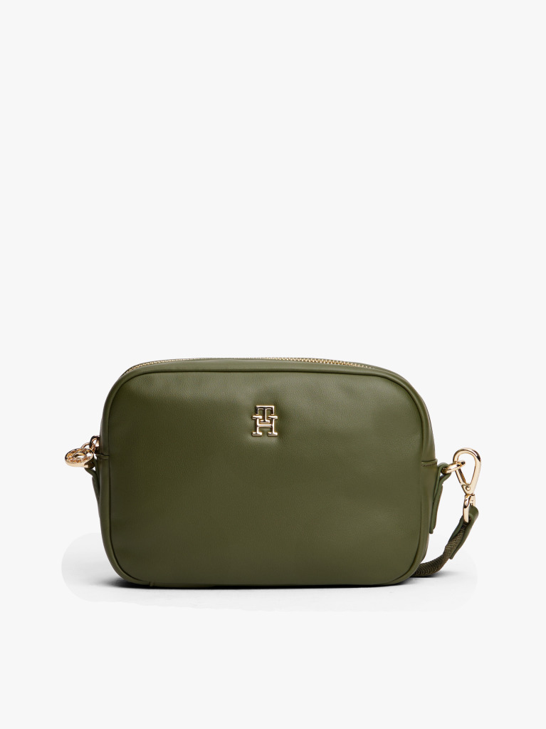 Verde Geanta TH Monogram Crossbody  Femei