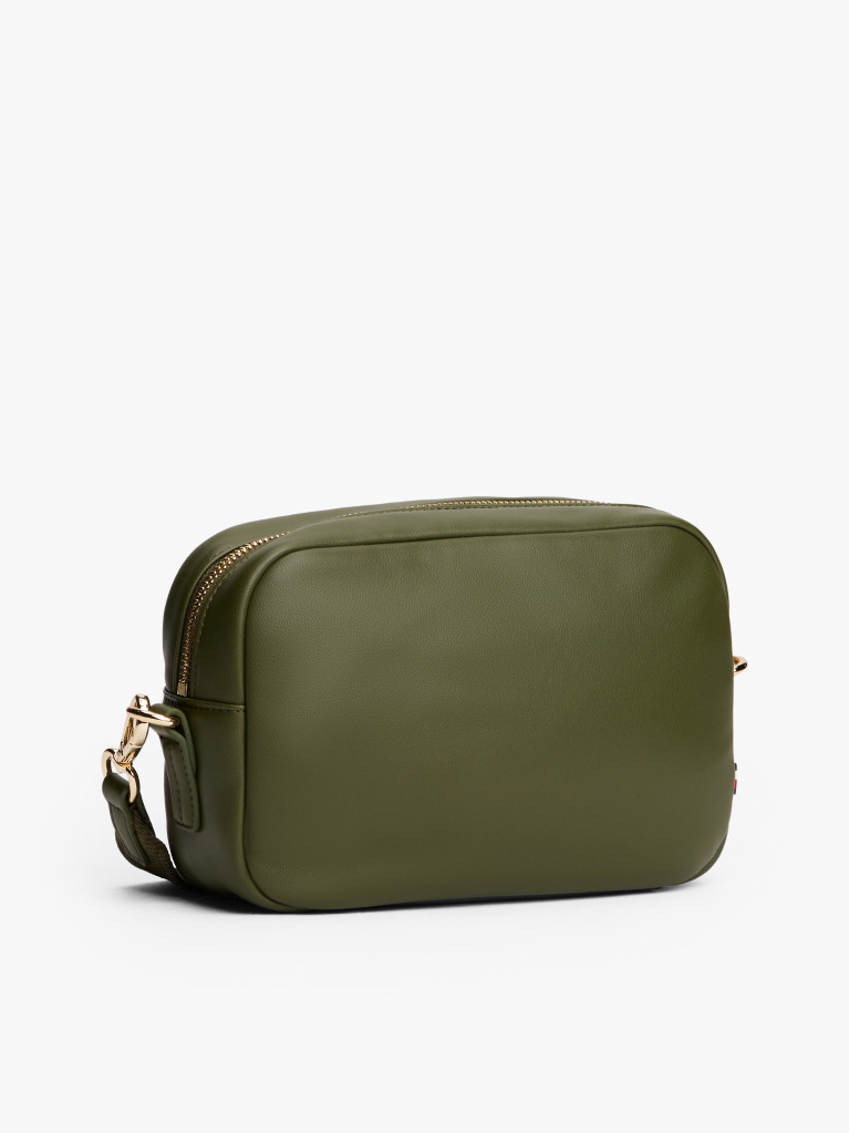 Verde Geanta TH Monogram Crossbody  Femei