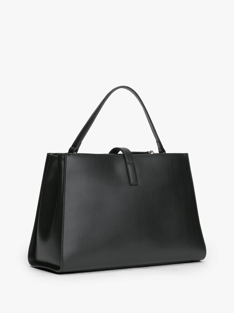Negru Geanta TH Monogram Crossbody Satchel  Femei