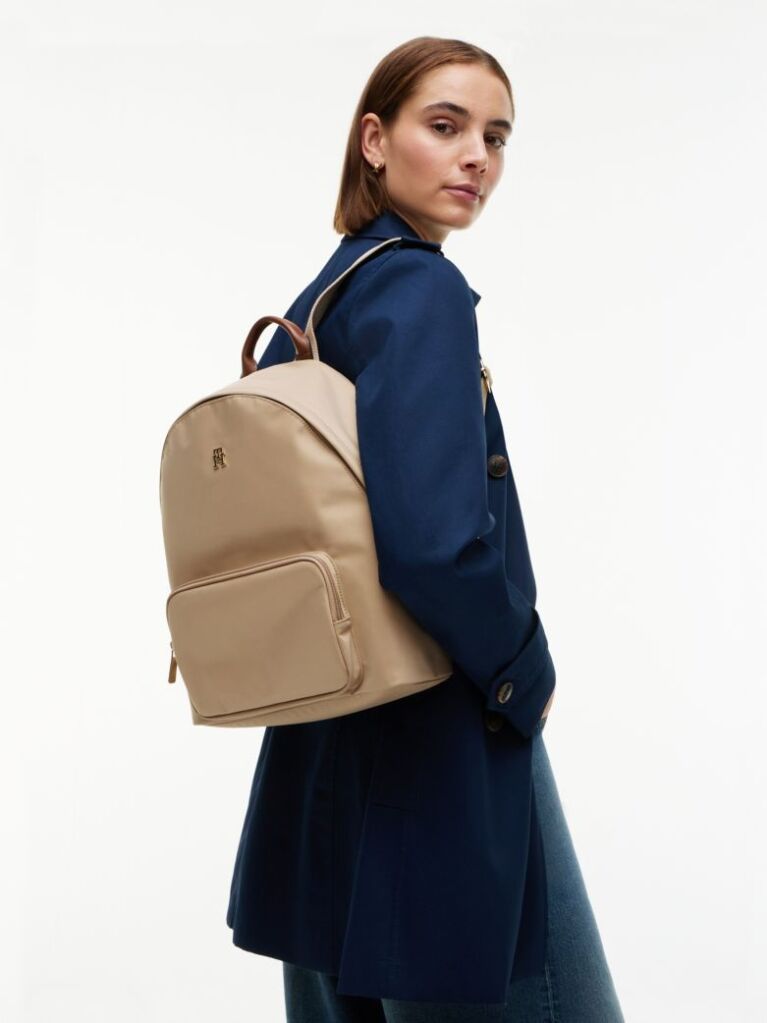 Bej Rucsac TH Monogram Dome  Femei