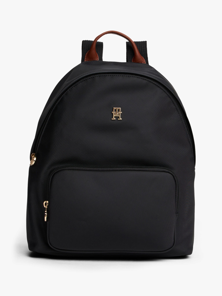 Negru Rucsac TH Monogram Dome  Femei