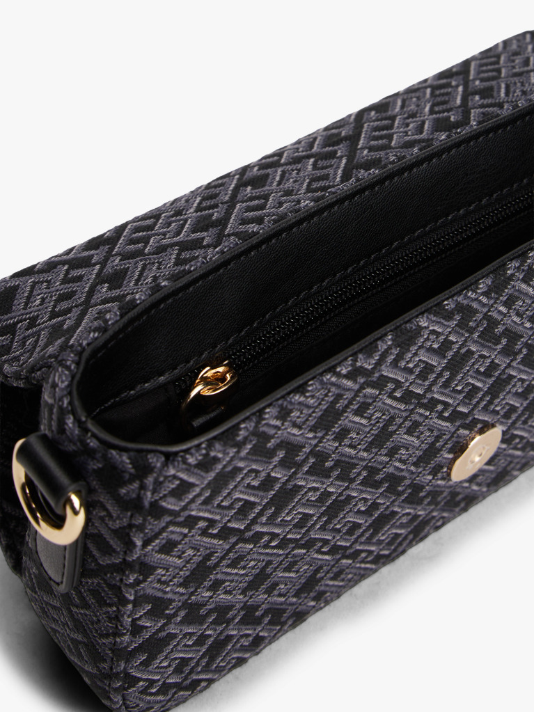 Negru Geanta Hilfiger Icon Crossbody Jacquard  Femei