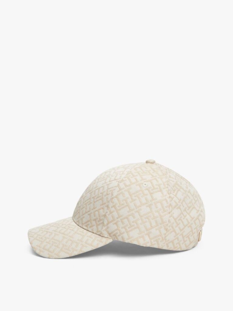 Bej TH Monogram Sapca De Baseball  Femei