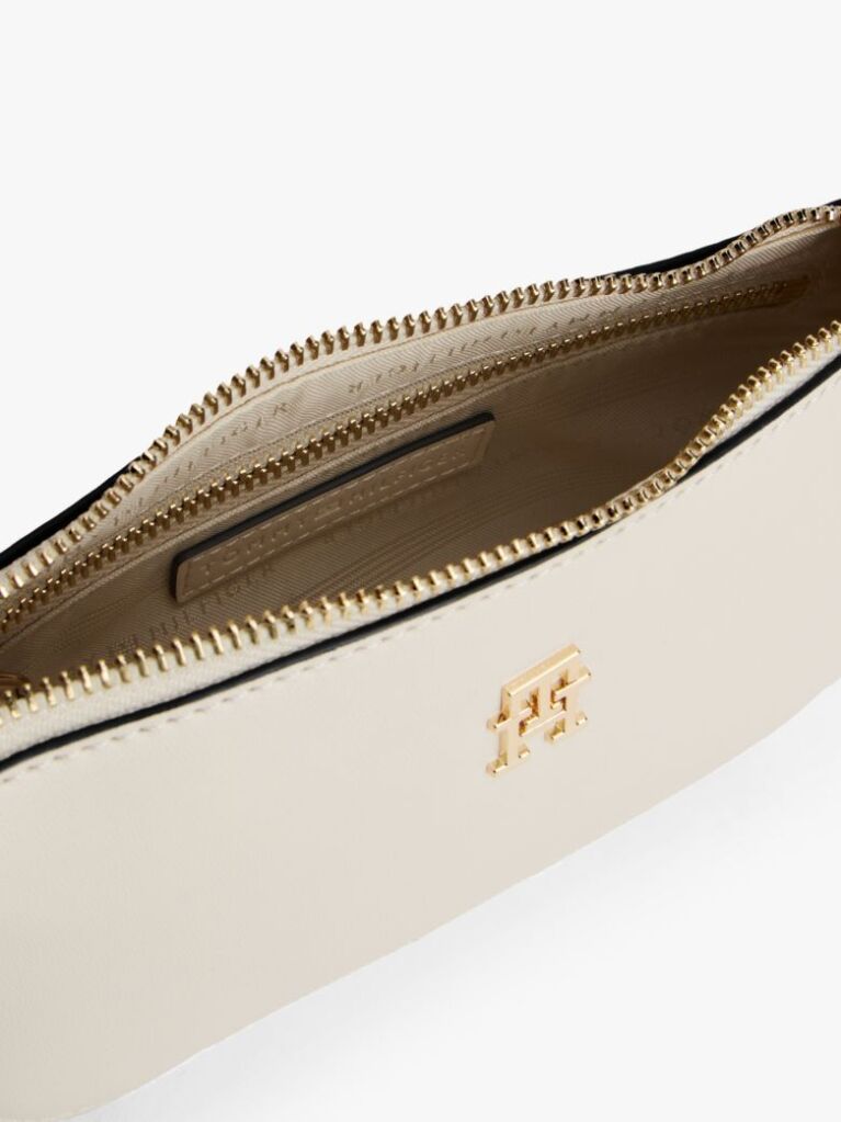 Bej TH Monogram Geanta Crossbody Cu Curea Tip Lant   Femei