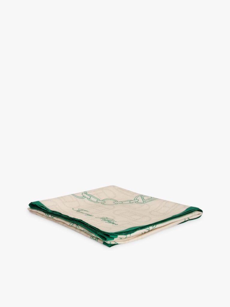 Multi Woven Chain Pure Silk Scarf  Women