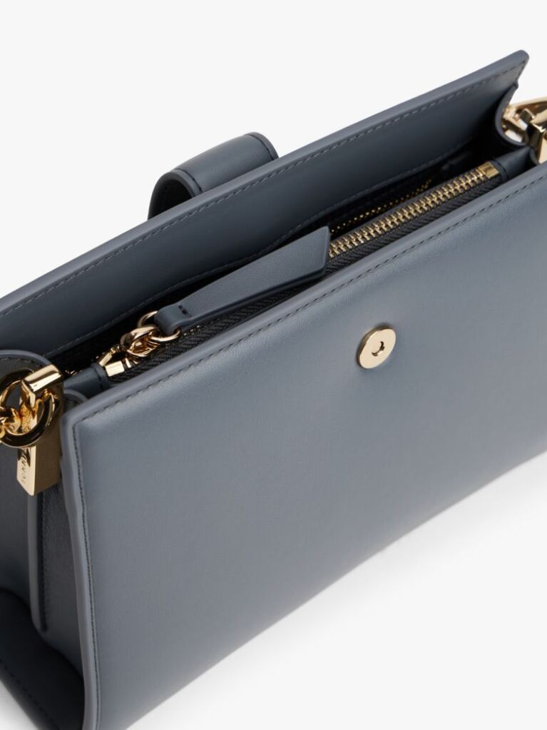 Gri Heritage TH Monogram Geanta Satchel  Femei
