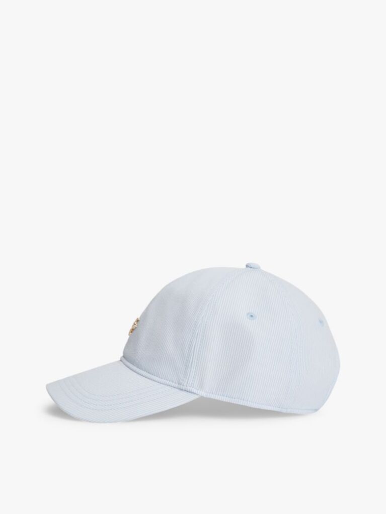 Blue Sapca De Baseball Cu Logo Stripe Seersucker  Femei