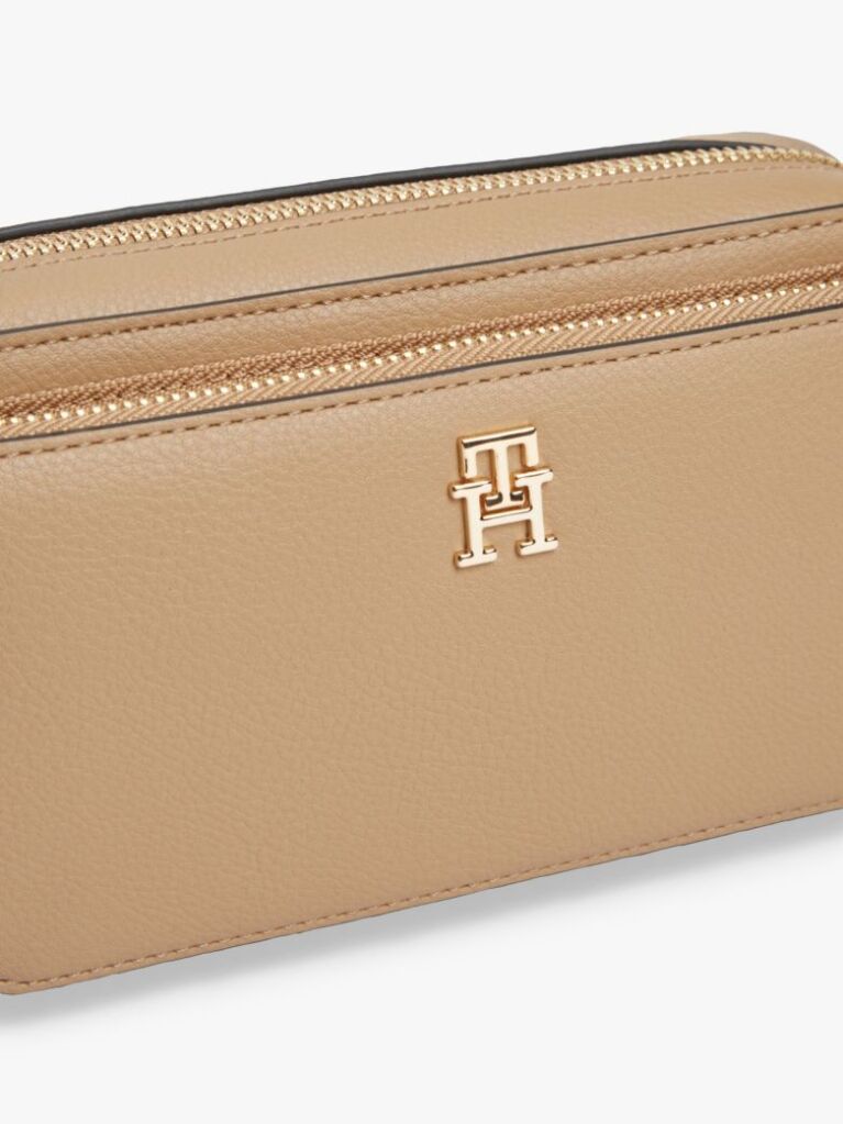 Brown TH Monogram Crossbody Camera Bag  Women