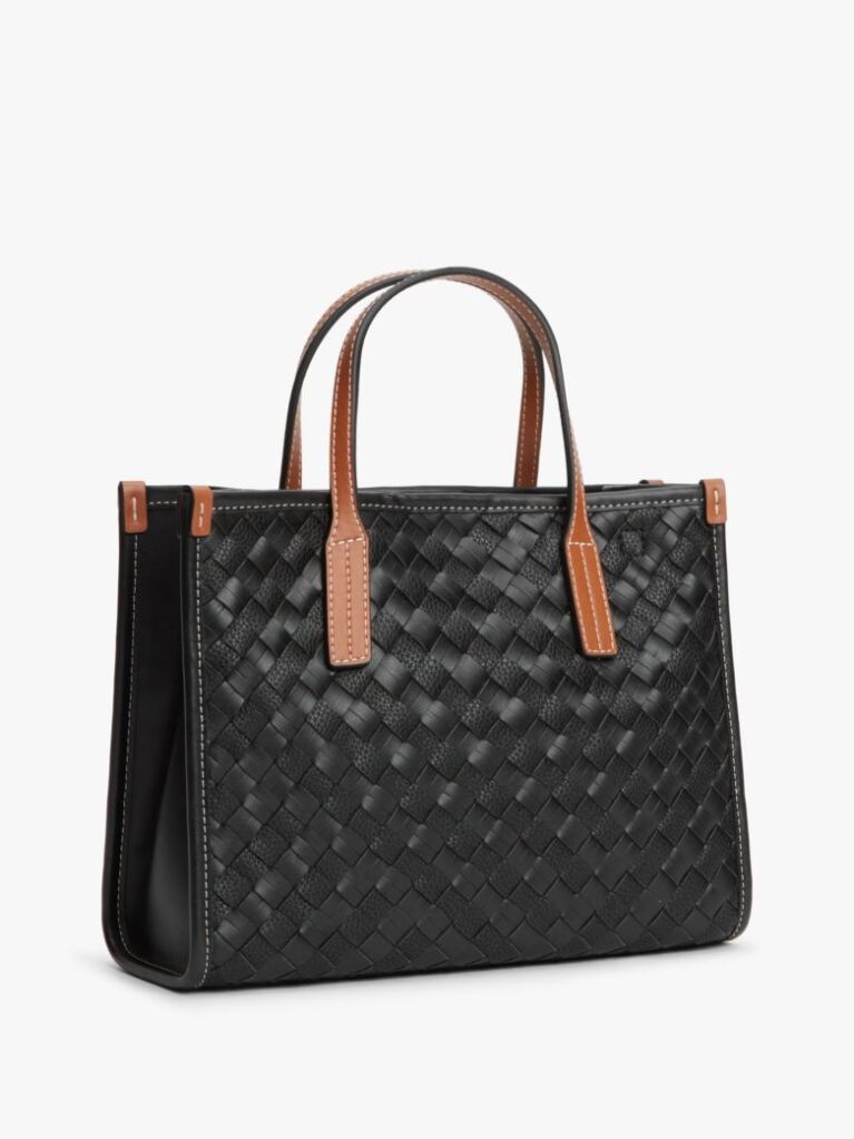 Negru City Geanta Crossbody Tote Tesuta  Femei