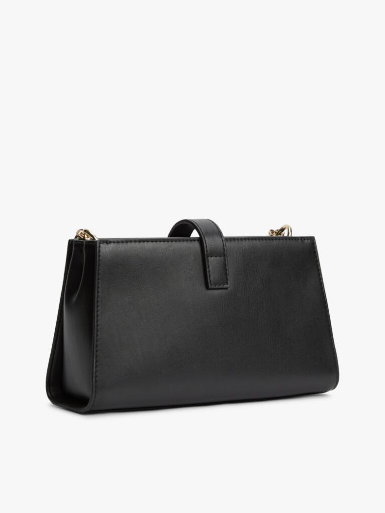 Black TH Monogram Chain Strap Crossover Bag  Women