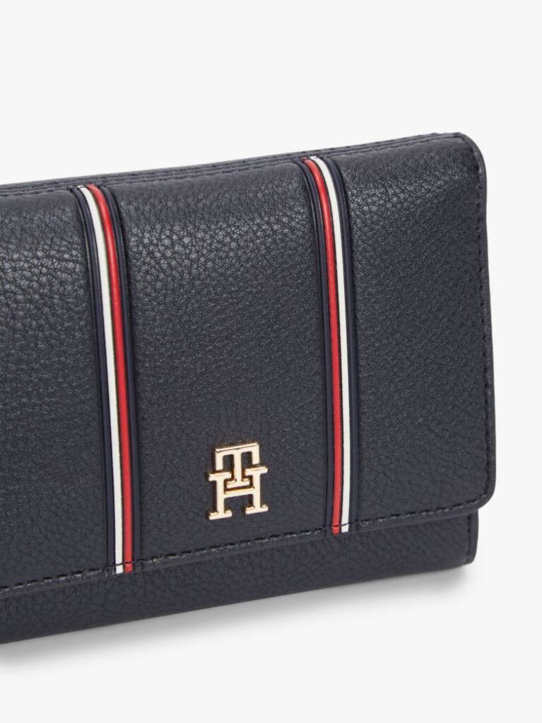 Blue Hilfiger Icon Signature Trifold Wallet  Women