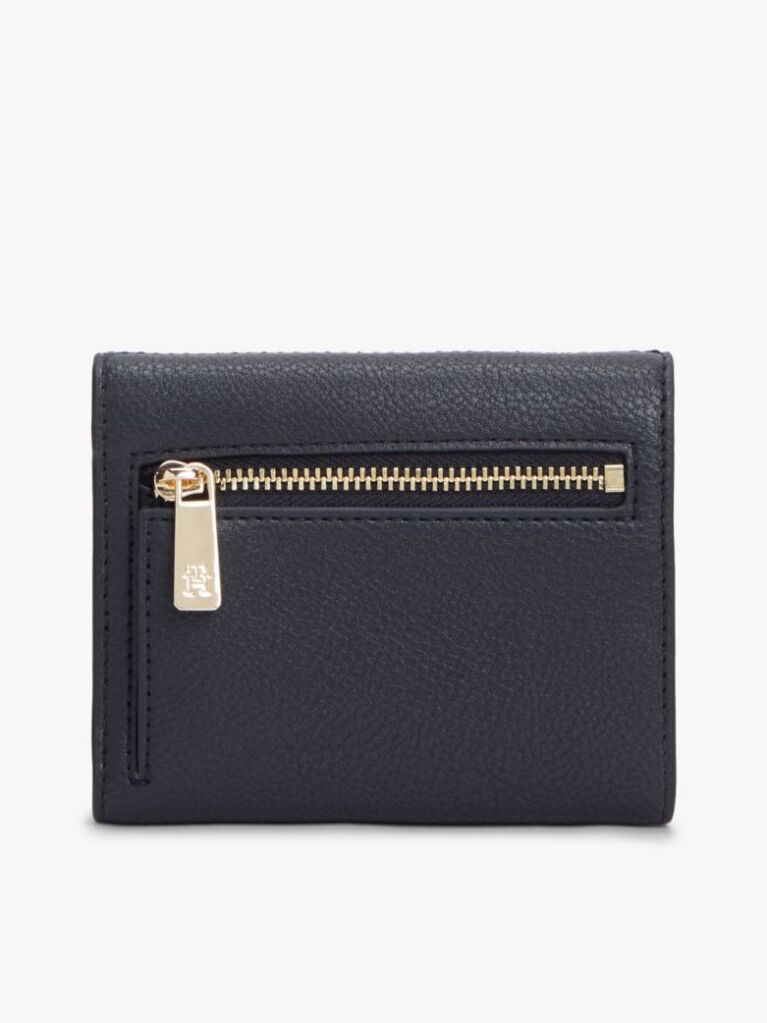Blue Hilfiger Icon Signature Trifold Wallet  Women