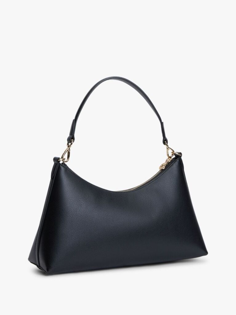 Negru Geanta De Umar Hilfiger Icon Pebble Grain  Femei