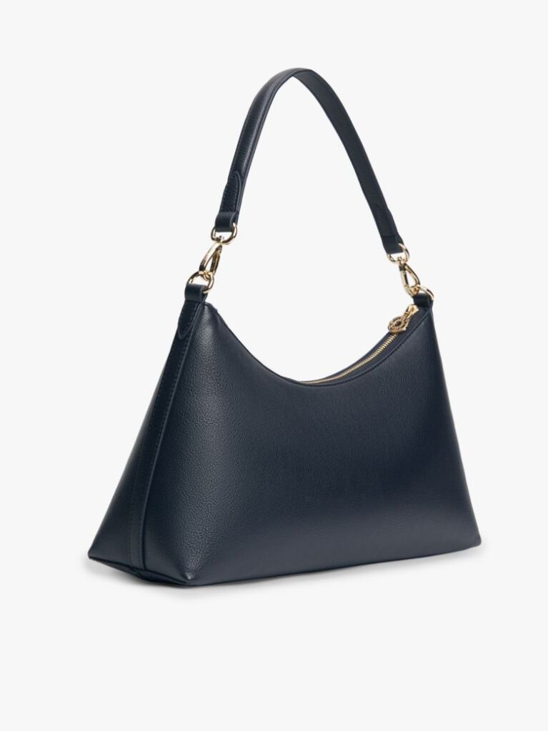 Blue Geanta De Umar Hilfiger Icon Pebble Grain  Femei