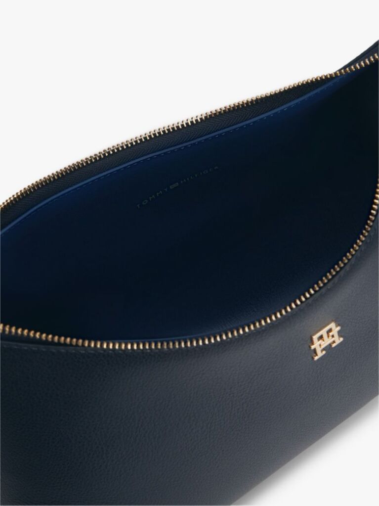 Blue Geanta De Umar Hilfiger Icon Pebble Grain  Femei