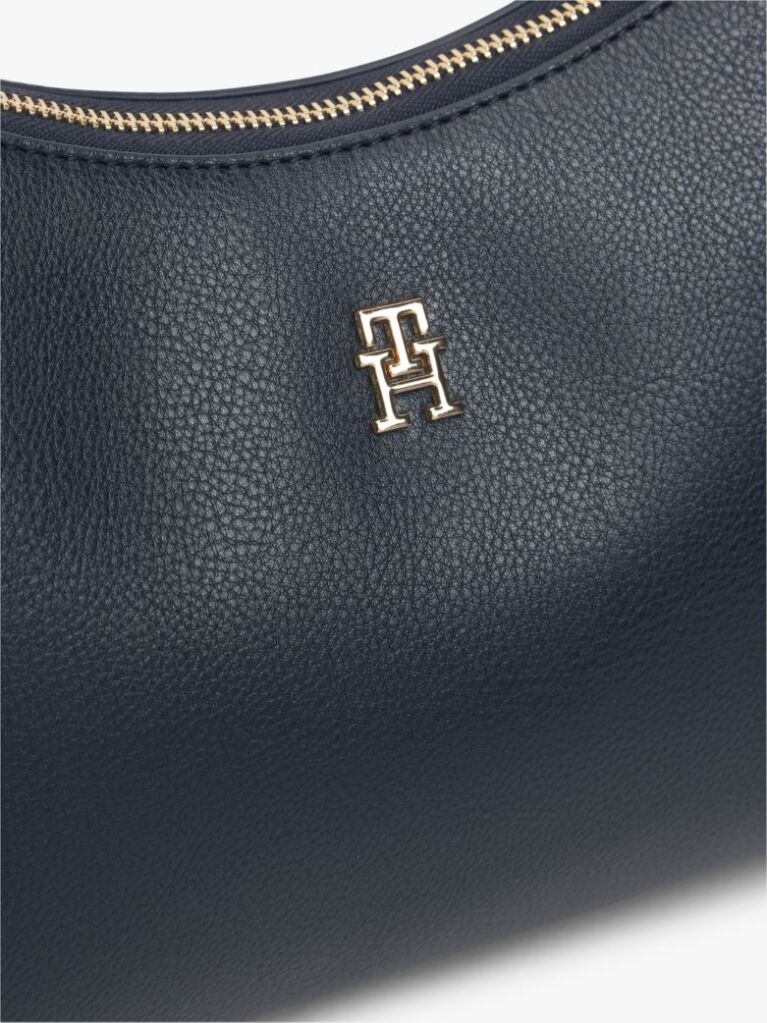 Blue Geanta De Umar Hilfiger Icon Pebble Grain  Femei