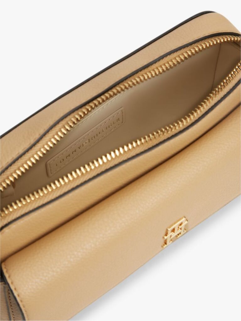 Bej Geanta Crossbody Camera Hilfiger Icon  Femei