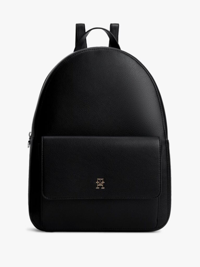 Negru Hilfiger Icon Rucsac Dome  Femei