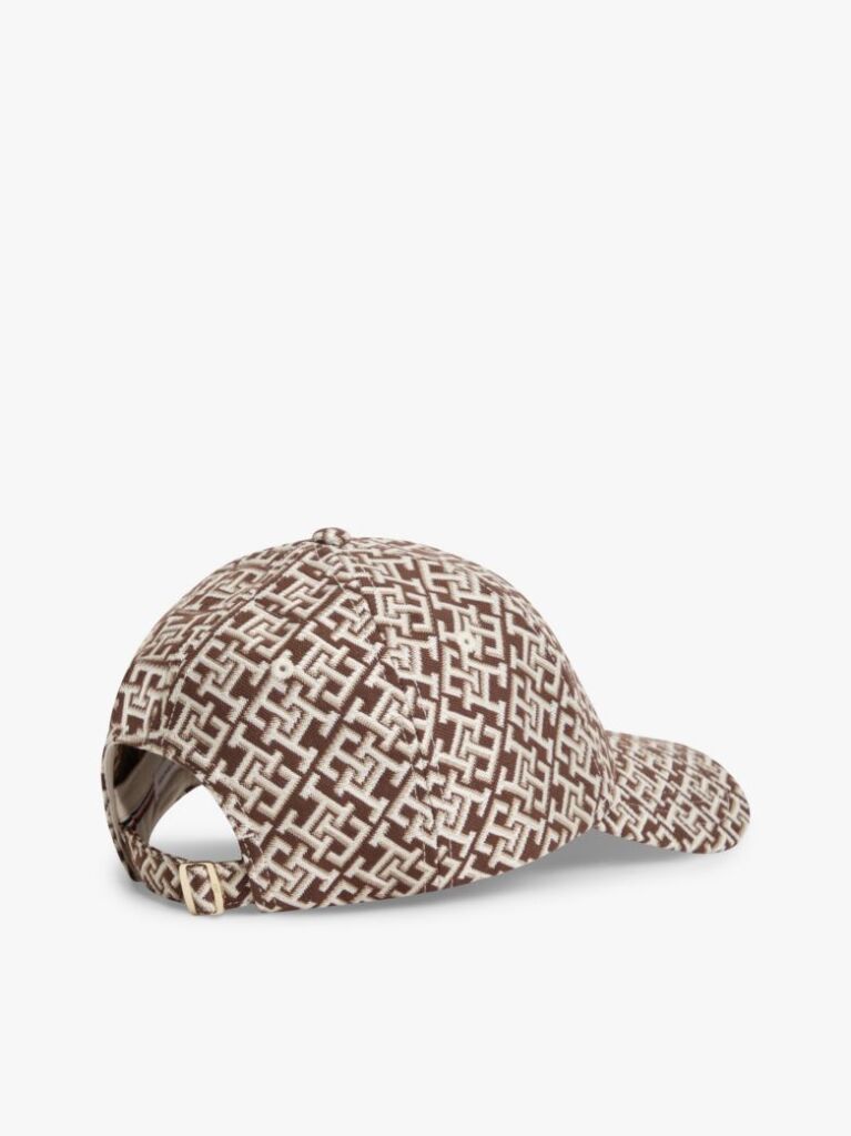 Multi TH Monogram Jacquard Baseball Cap  Women