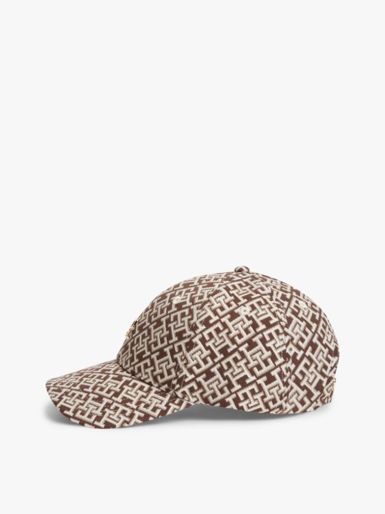 Multi TH Monogram Jacquard Baseball Cap  Women