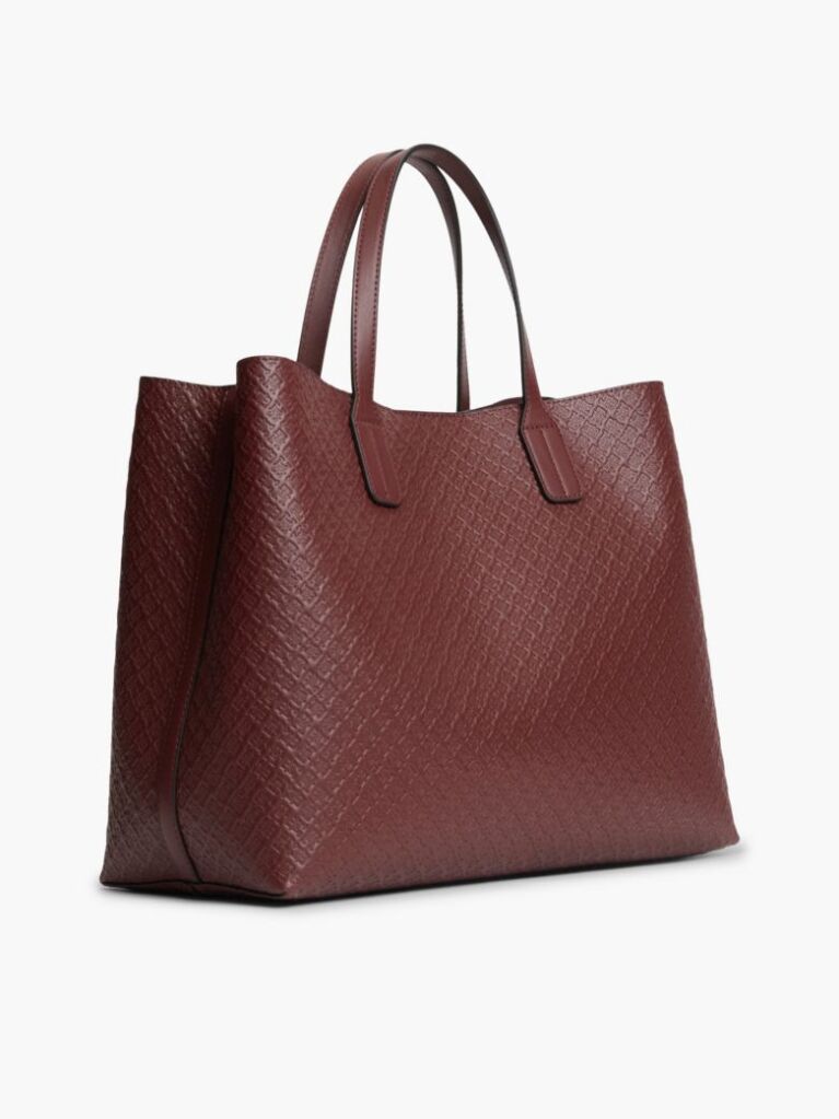 Rosu Geanta Satchel Cu Imprimeu Hilfiger Icon Si Portofel Pentru Monede  Femei