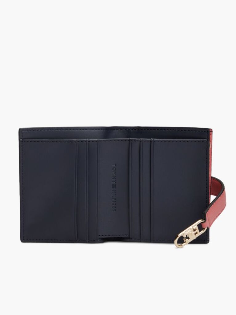 Roz Portofel Bifold Cu Monograma TH  Femei