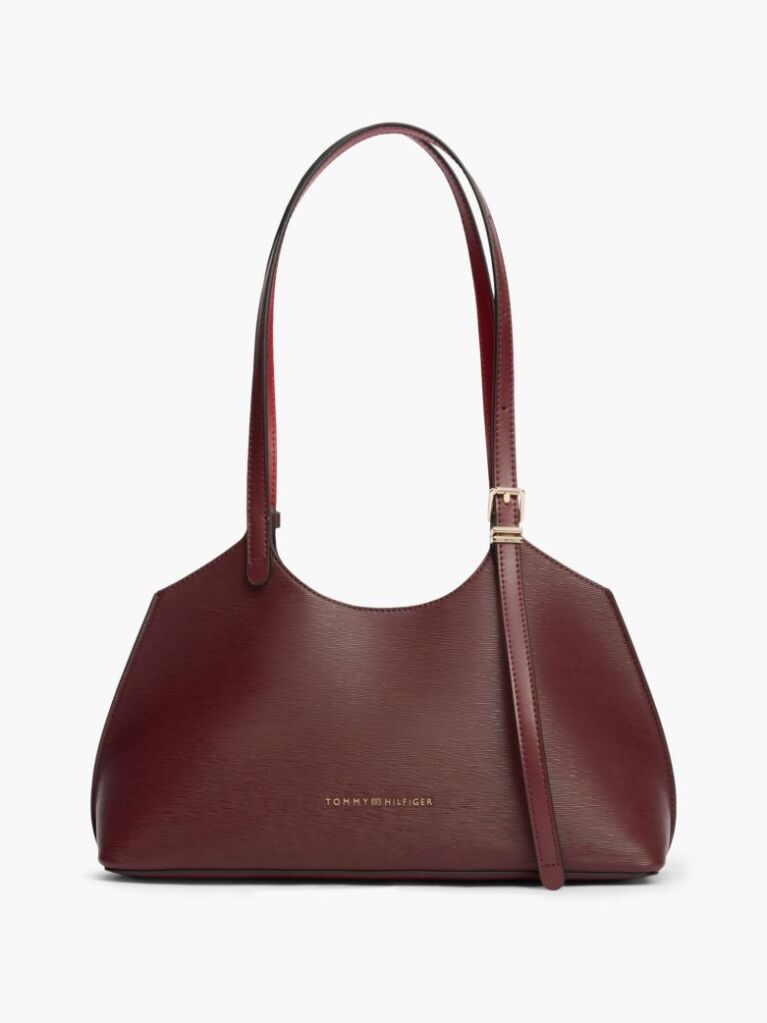 Rosu Geanta Tote Modern Cu Textura  Femei