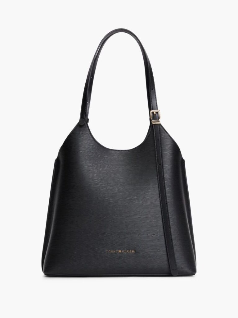 Negru Geanta Tote Modern Cu Textura  Femei