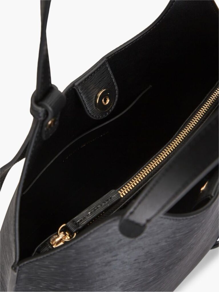 Negru Geanta Tote Modern Cu Textura  Femei