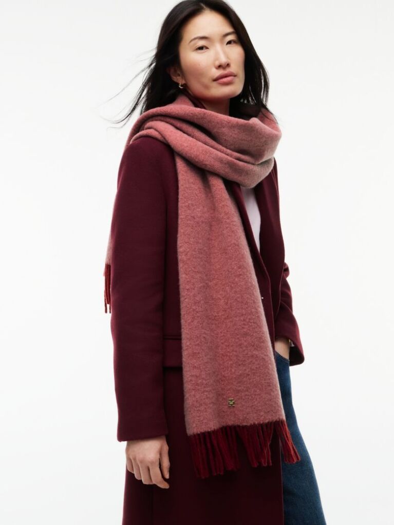 Pink Chic Pure Wool Scarf  Women