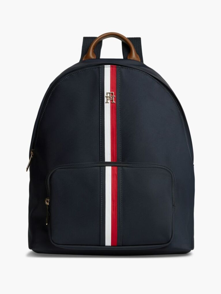 Blue Rucsac Dome Popette Cu Dunga Global  Femei