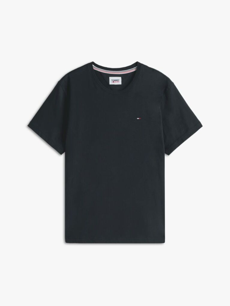 Negru Tricou Crew Regular Fit  Barbati
