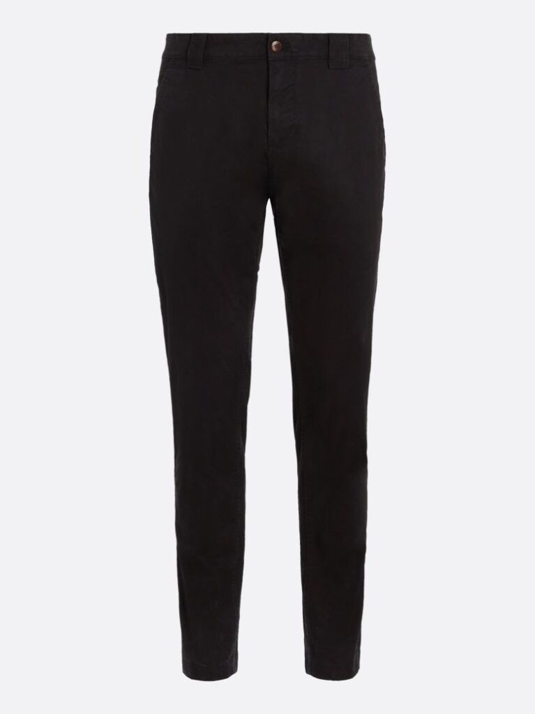 Black Scanton Slim Fit Chinos  Men