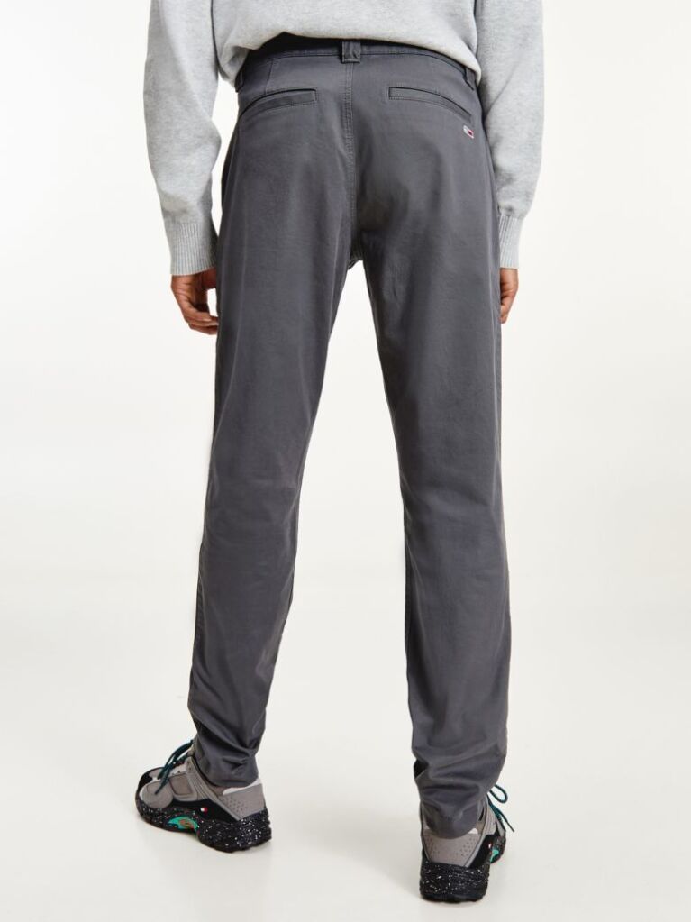 Grey Scanton Slim Fit Chinos  Men
