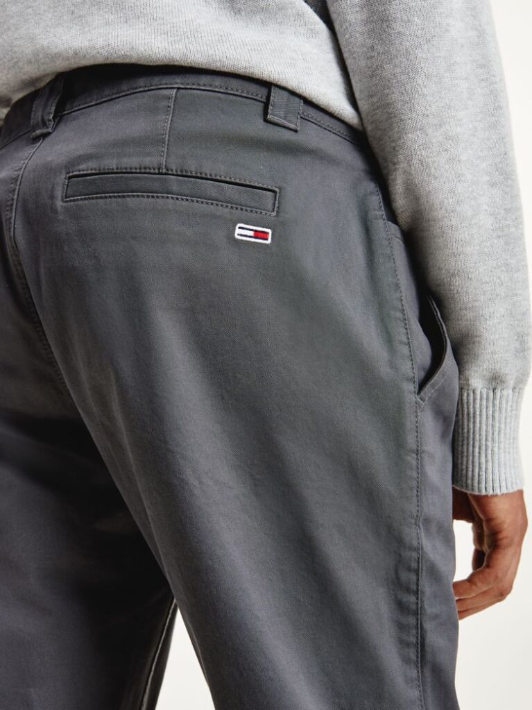 Grey Scanton Slim Fit Chinos  Men