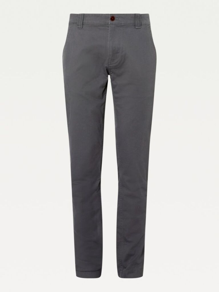 Grey Scanton Slim Fit Chinos  Men