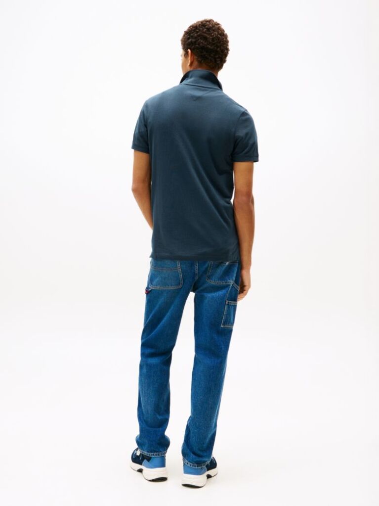 Blue TJM SLIM PLACKET POLO  Men