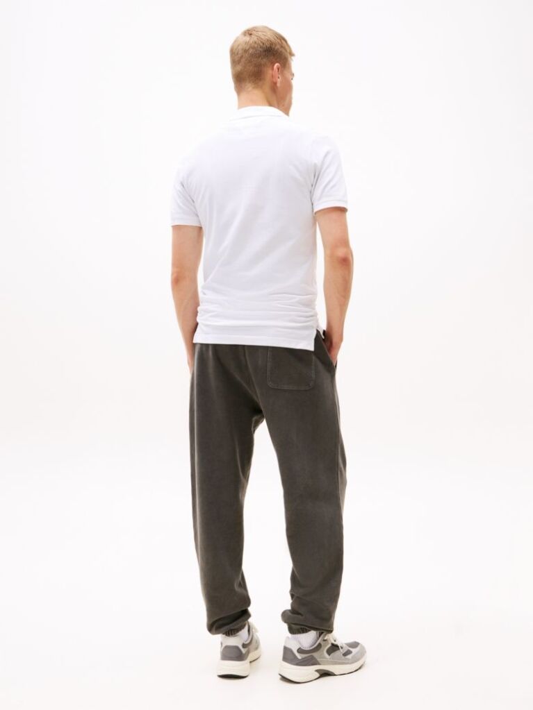 White TJM SLIM PLACKET POLO  Men