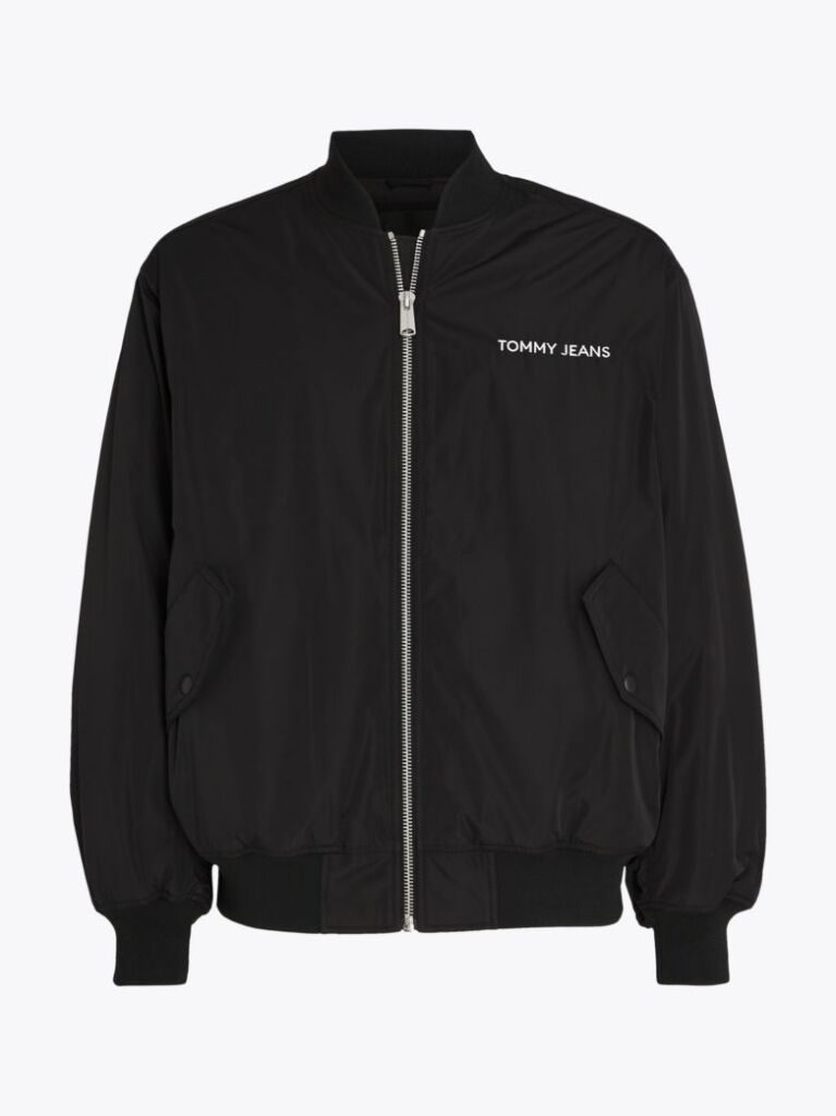 Black Classics Tonal Logo Bomber Jacket  Men