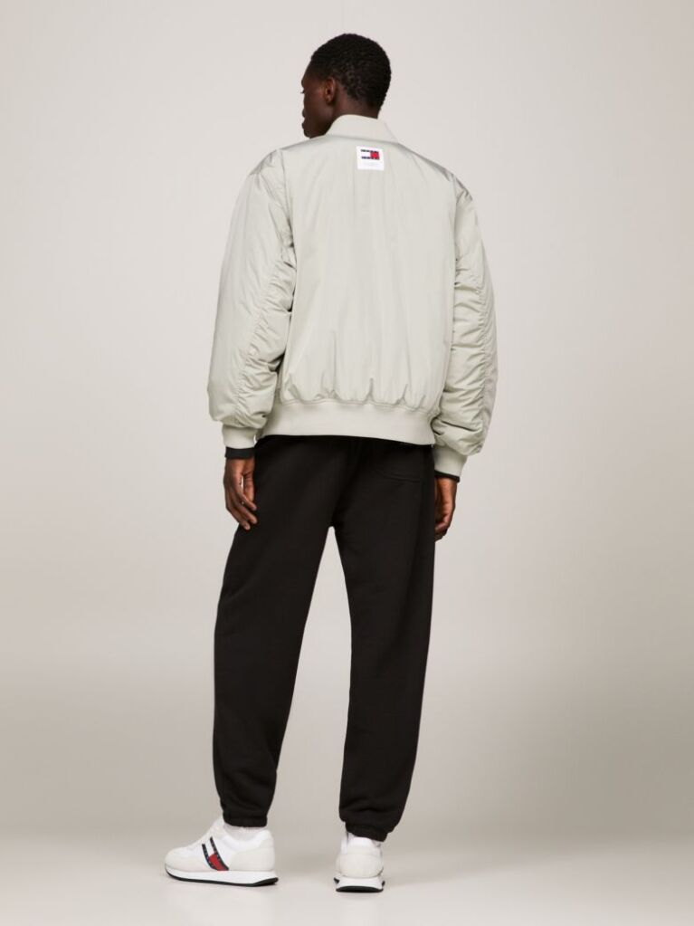 Grey Classics Tonal Logo Bomber Jacket  Men