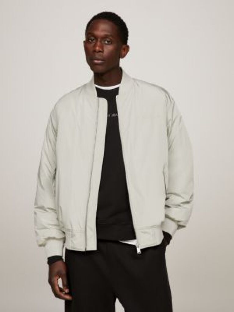 Grey Classics Tonal Logo Bomber Jacket  Men