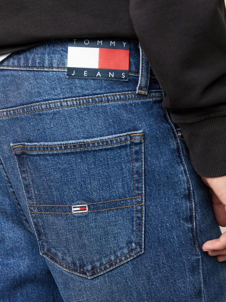 Denim Jeans Ryan Regular Fit Drepti Decolorati  Barbati