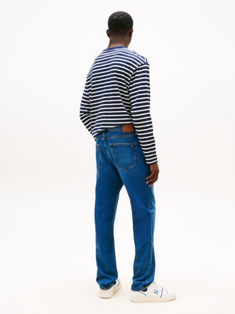 Denim Jeans Ryan Regular Fit Drepti Decolorati  Barbati