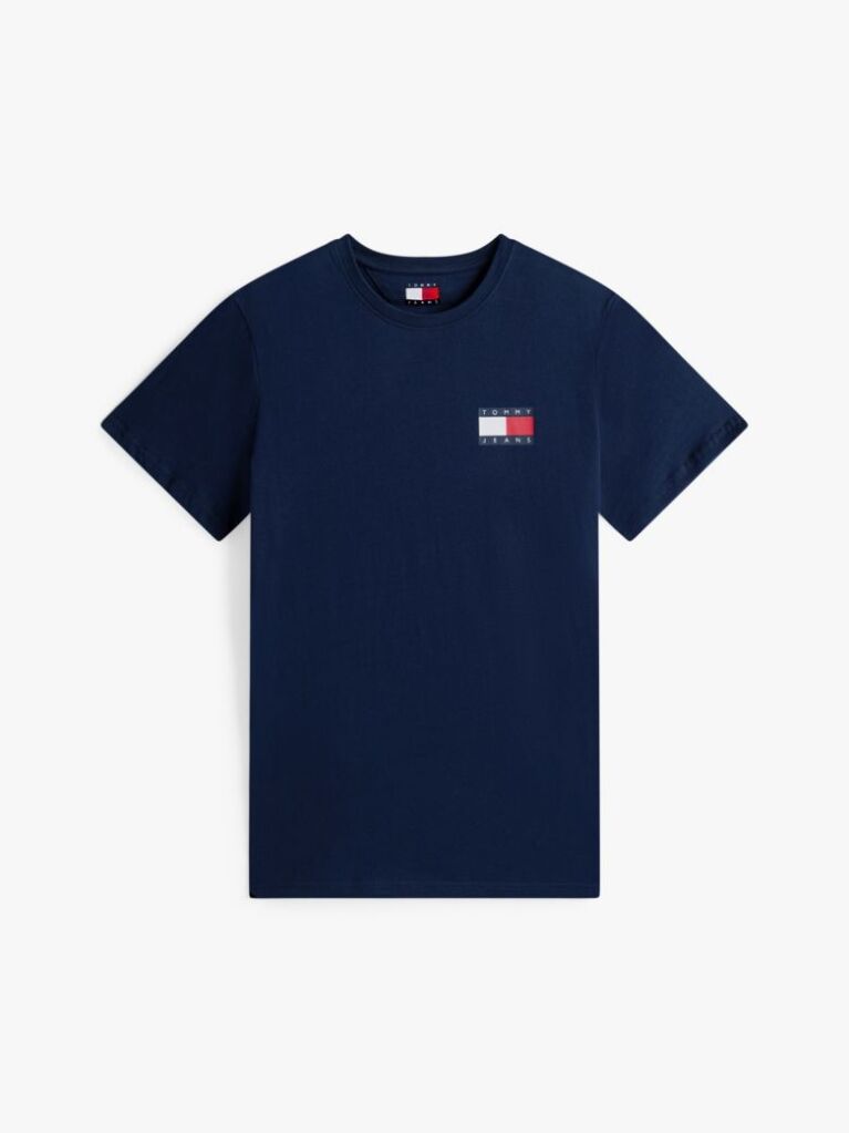 Blue Logo Slim T-Shirt  Men