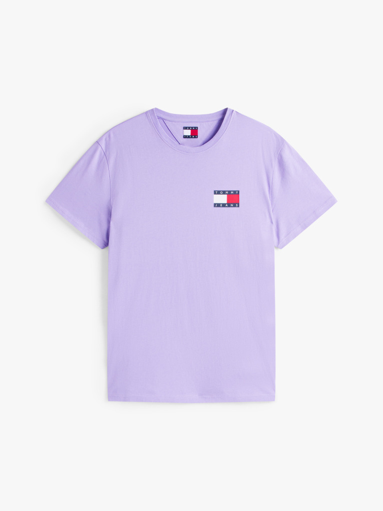 Mov Tricou Slim Cu Logo    Barbati